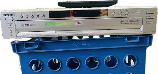 Sony 5 disk DVD-CD player & Remote Control