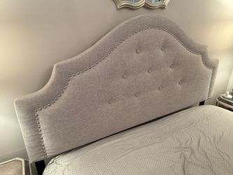 Grey Headboard - size: full