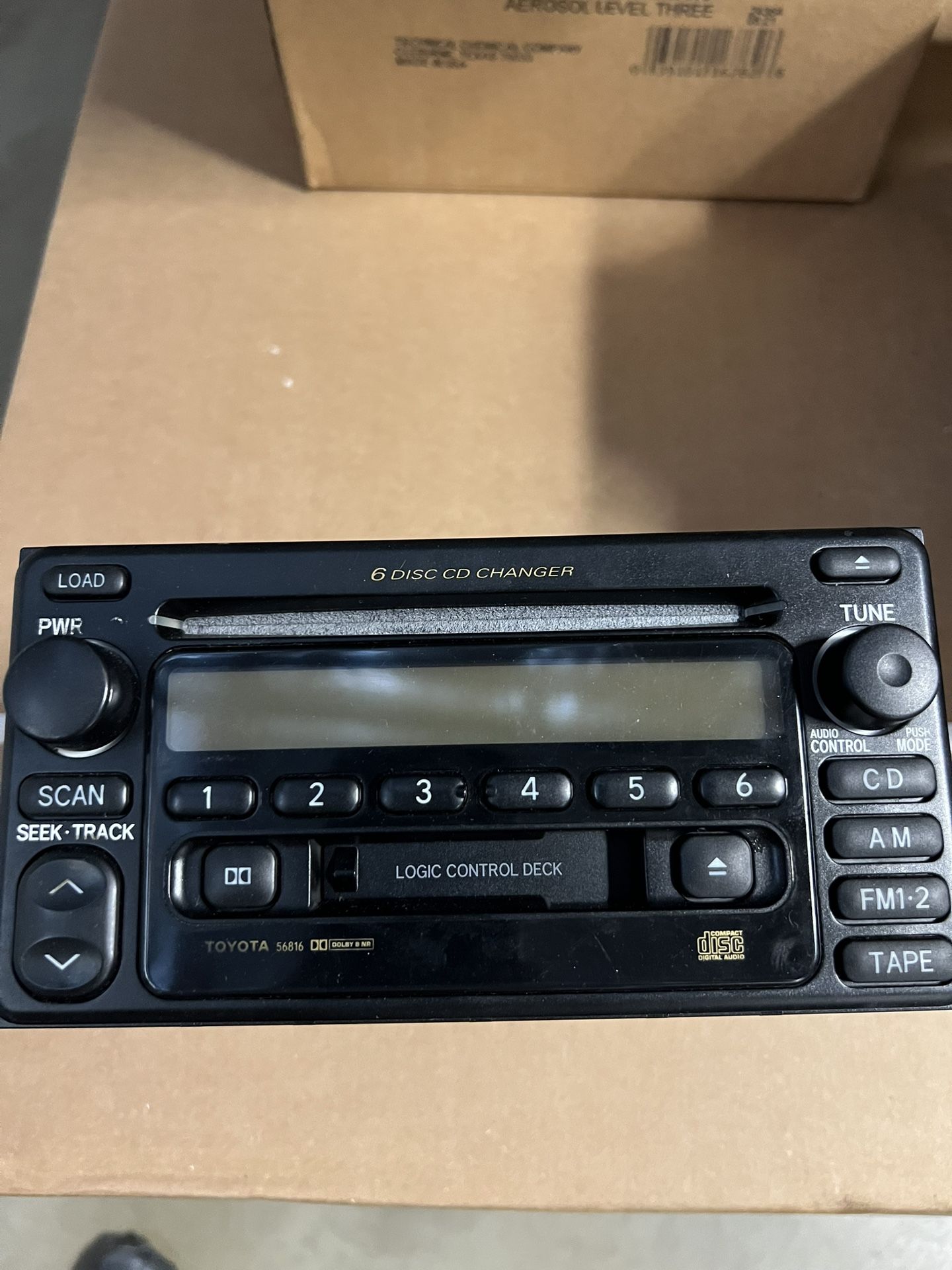 Toyota CD AM-FM OEM Unit