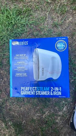 Garment steamer and iron