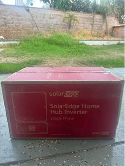 Brand New SolarEdge Home Hub Inverter – Single Phase