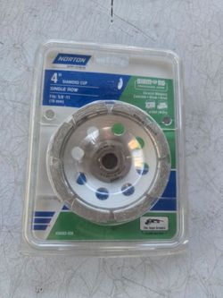 4" diamond cup