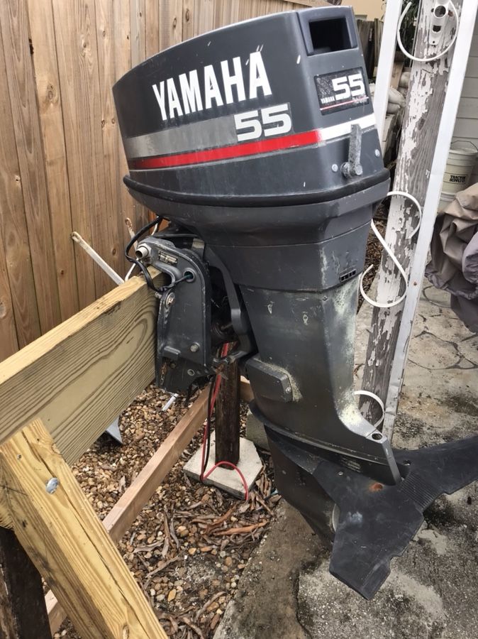 Yamaha 55 two stroke outboard