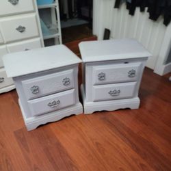 Matching End Tables Or Bedside Drawers