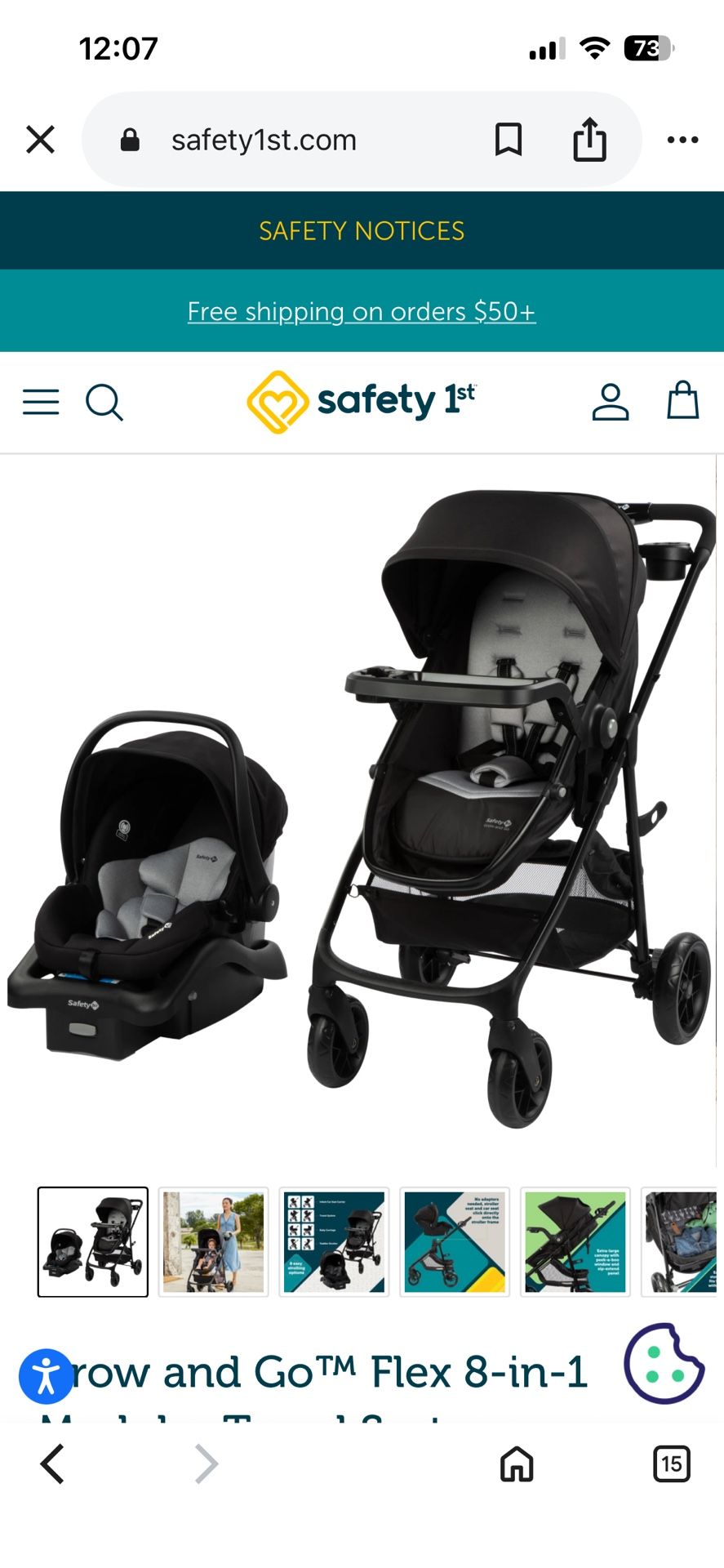 Safety 1st Car seat Stroller Combo