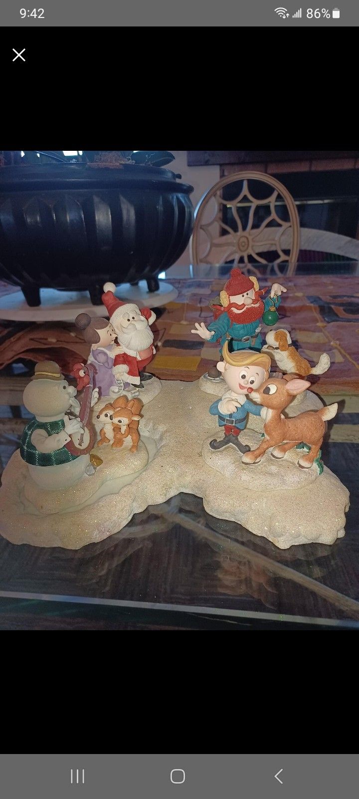 Island Of Misfit Toys Rudolph Enesco Figurines Set $150