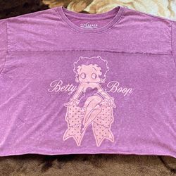 Betty Boop Women's Graphic Skimmer Tee 