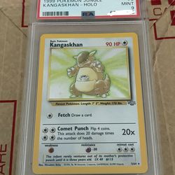 PSA 9 MINT Kangaskhan Jungle Holo 1999 Pokemon #5/64