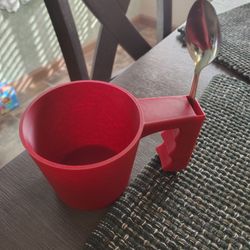 Ben & Jerry's Ice Cream Holder With Spoon Slot