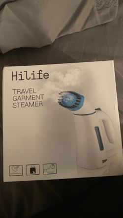 Travel garment steamer