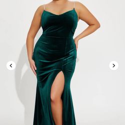 Velvet Maxi Dress