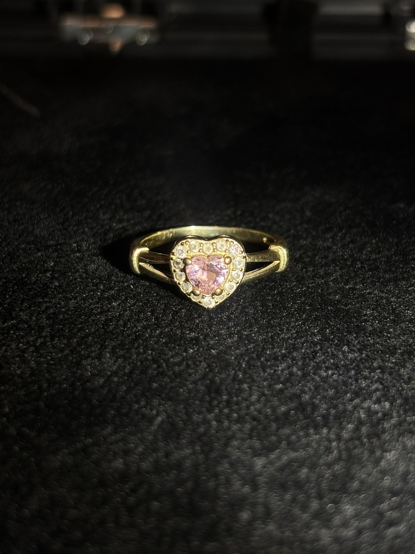 14k Gold Heart Ring