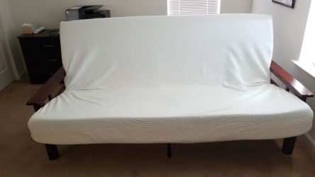 Queen size futon and mattress