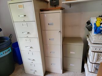File cabinets