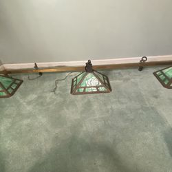 Pool Table Light Or Kitchen Light/Antique