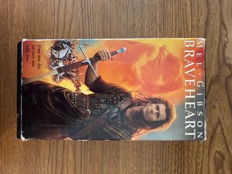 Braveheart VHS Mel Gibson