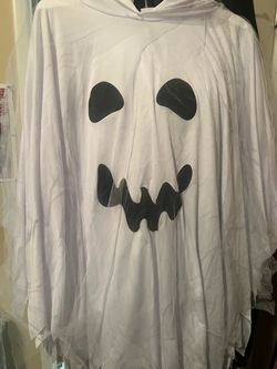 Ghost Halloween Costume Cape