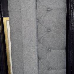 Ameire Upholstered Wingback Bed