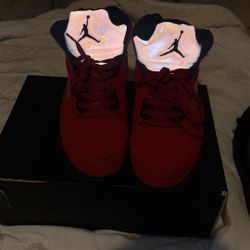 Jordan 5s “fire Red” Size 11