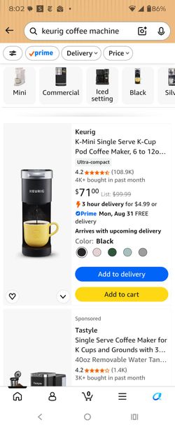 Keurig Single Brew K-Cup coffee machine
