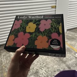 Puzzle - Andy Warhol Lenticular Puzzle