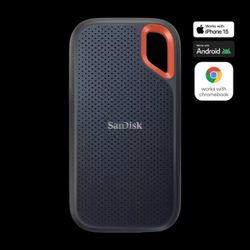 SanDisk Extreme Portable SSD - 2TB (Black)