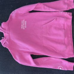 Pink hoodie 