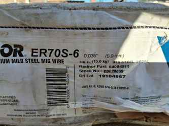 Radnor premium mild steel mig wire