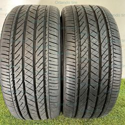 S631  255 50 20 109V  Bridgestone Alenza  2 Used Tires 80%-90% Life 