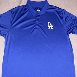 Men’s Los Angeles Dodgers polo Style Shirt size XL