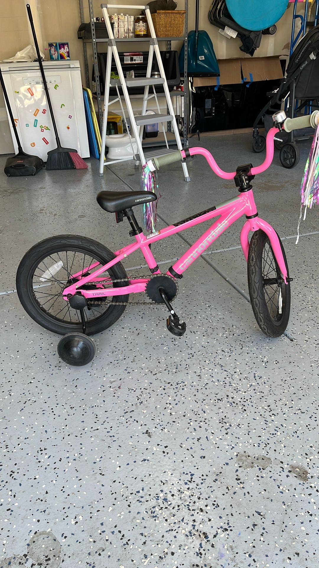 Kids Cannondale Trail Bike Training Wheels