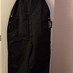 Men's DICKIES Duck Bib Overalls - 42x28 NEW