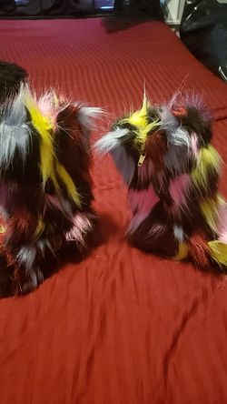 Custom fur boot for kids