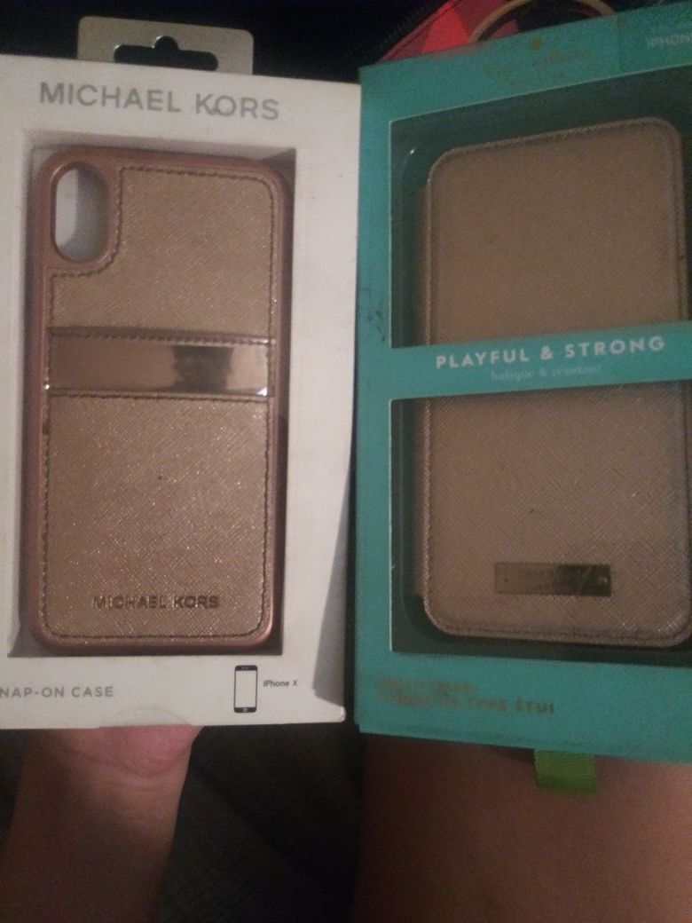 Michael kors and kate spade wallet cases iphone x