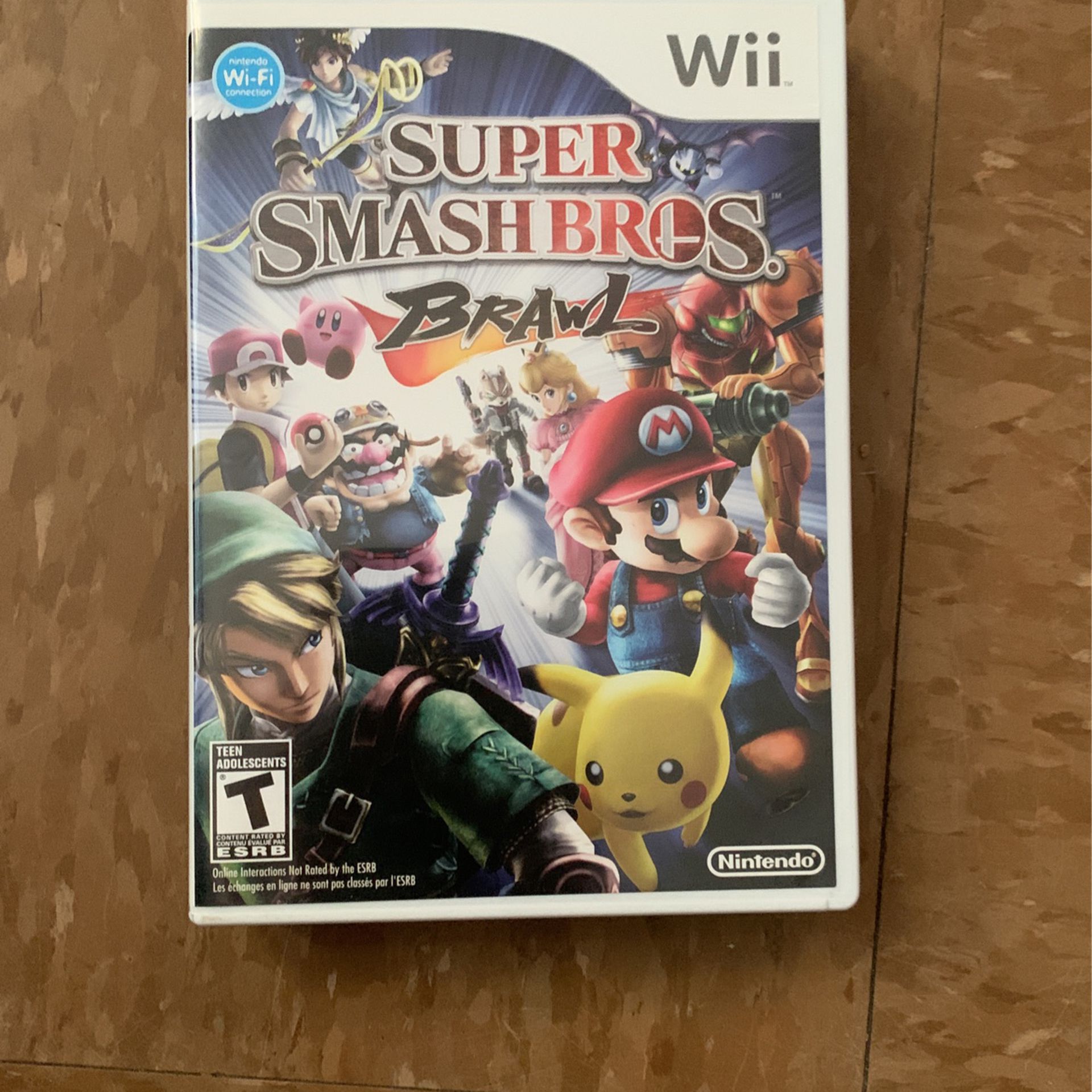 Wii Super Smash bros Brawl 