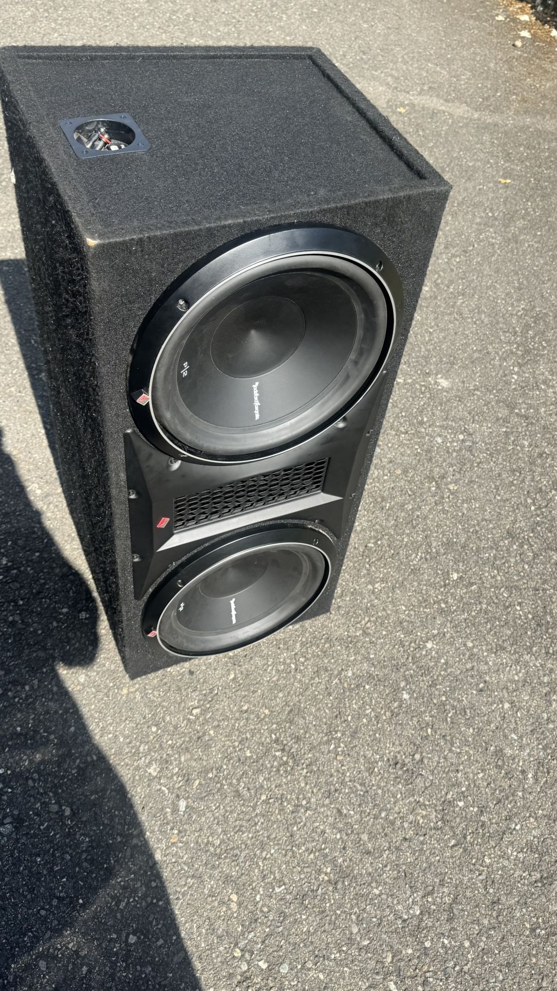 Rockford Fosgate Ported BOX For 12s 
