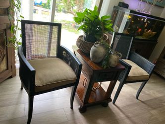 Rattan chairs