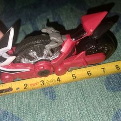 Power Rangers Super Samurai Red Disc Bike Zord Maker Foot Bike ONLY Red Ranger