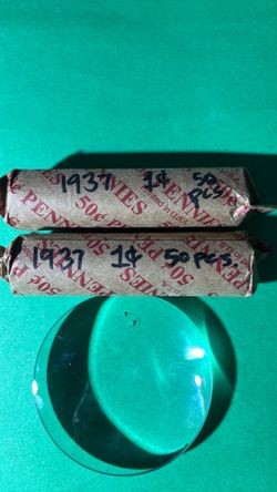 1937 wheat cents. Coins