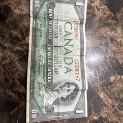 1954  Canada      One Dollar