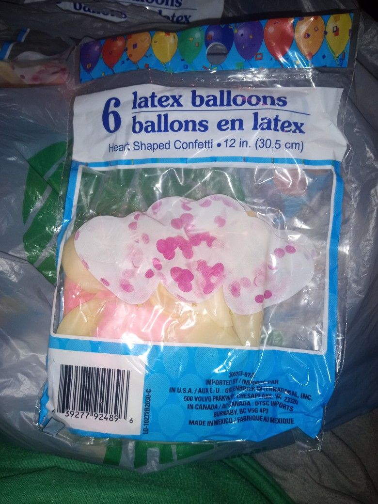 Valentine Latex Balloons