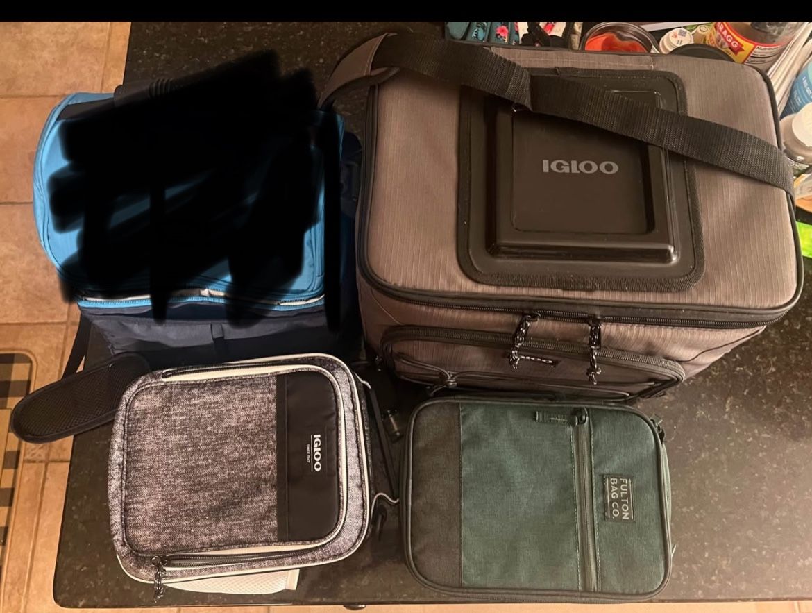 Coolers/Lunchbags - New/Like New