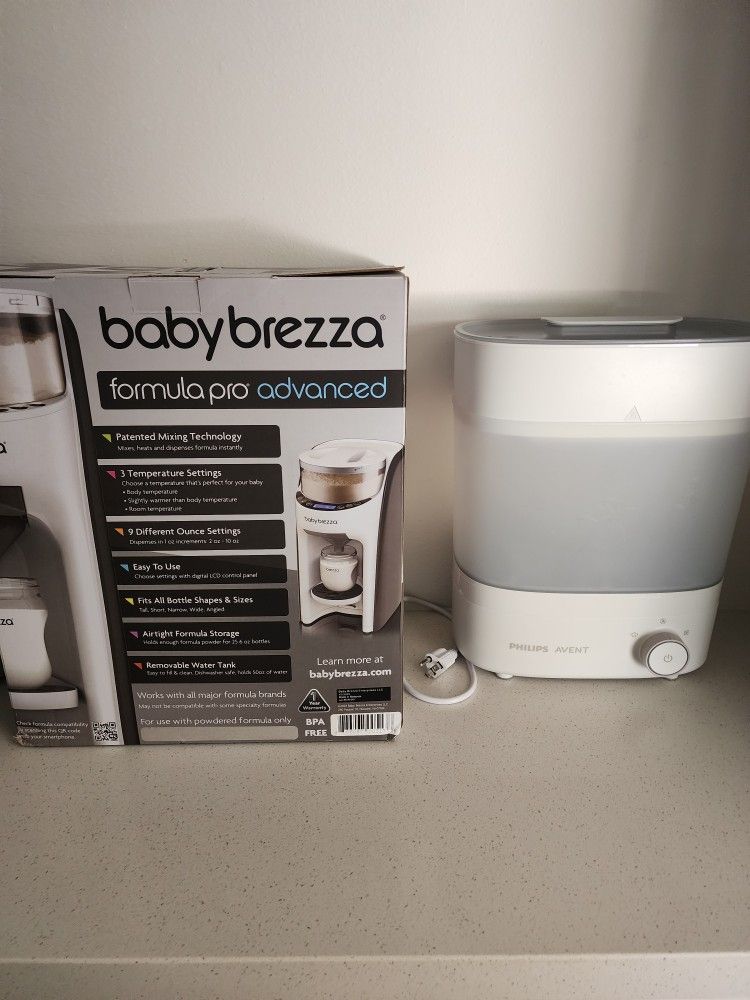 Baby Brezza And Phillips Avent Santizer
