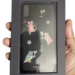 COACH iPhone X, XS Case Street Style Other Animals Patterns Glitter X iPhone NWT