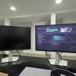 2 Dell Monitor 27-inch 4K 