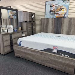 New BedroomSet Including All Pcs Except Mattress. Delivery and Set Up Available