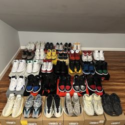 Jordan, Nike, Yeezy For Sale Sizes 10-10.5