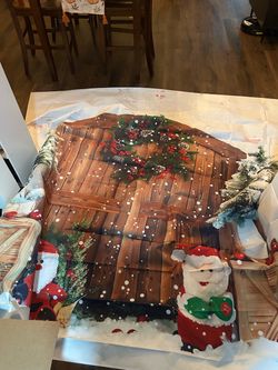 Christmas Holiday Photography Backdrop