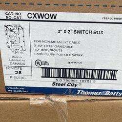 Electrical Switch Boxes