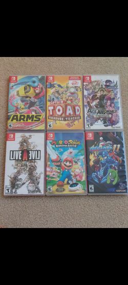 Nintendo Switch Games With Cases